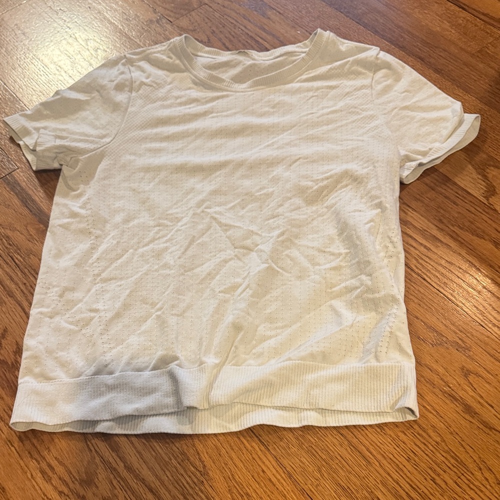 White Short Sleeve Top